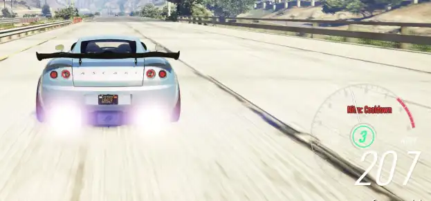 FiveM ESX Nitrous System with high-speed boosts and realistic nitro effects.