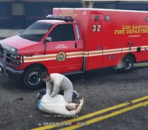 ESX NPC Doctor Script with AI Medic Reviving Player in FiveM