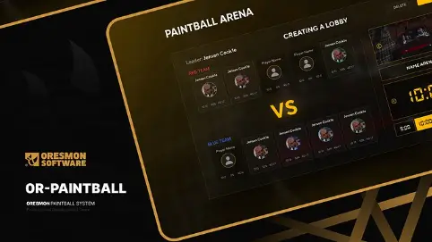 FiveM ESX Paintball script featuring team-based shooting matches, custom maps, and scoring systems