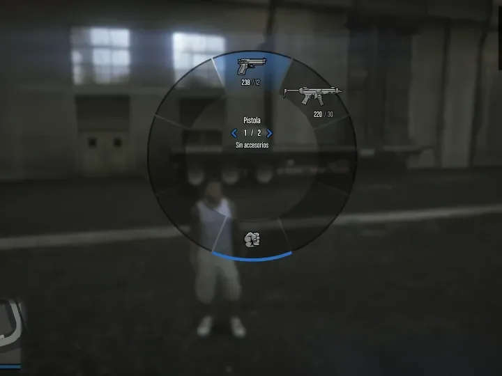 ESX Ped System Weapon Wheel for GTA V RP