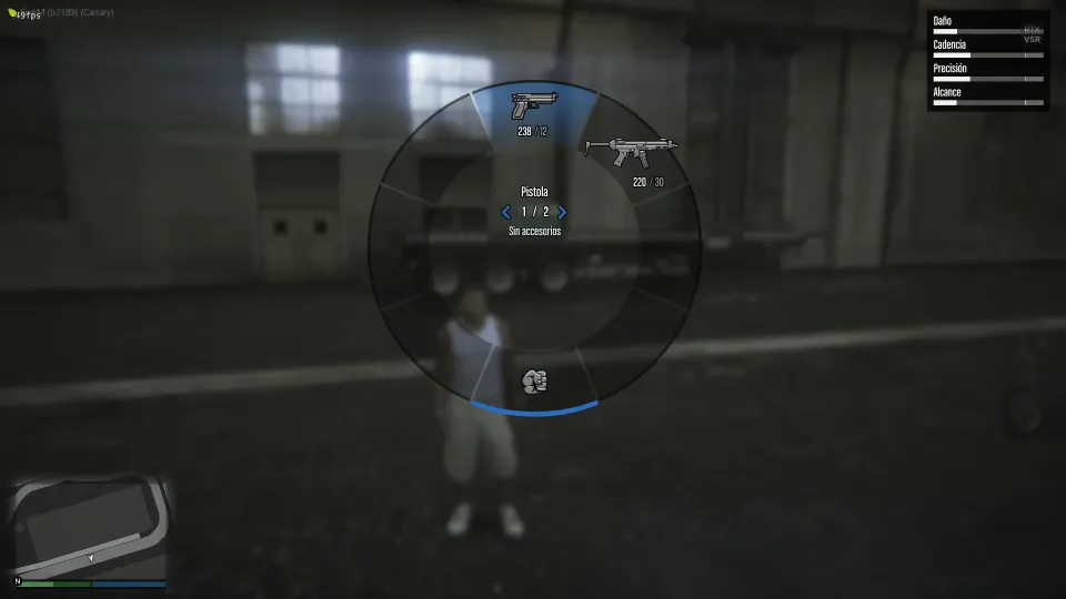 ESX Ped System Weapon Wheel for GTA V RP