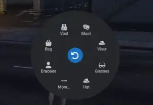 GTA V RP ESX Radial Clothing Menu Script for managing outfits and accessories.