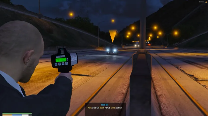 ESX Radar Gun Script – Speed detection system for police roleplay in FiveM