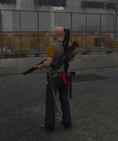 Visible weapons on player back using ESX real weapons carry system