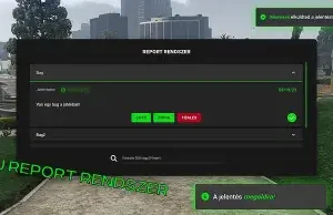FiveM ESX Report System V2 in-game admin and player reporting UI