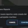 FiveM ESX Report System new player report confirmation popup UI