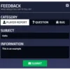 ESX Reports Script with In-Game Feedback and Bug Reporting UI in FiveM