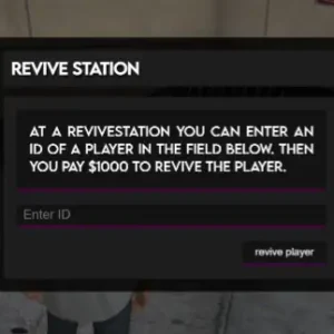 ESX Revive Station Script – Player ID-based revive system with payment option for FiveM RP servers