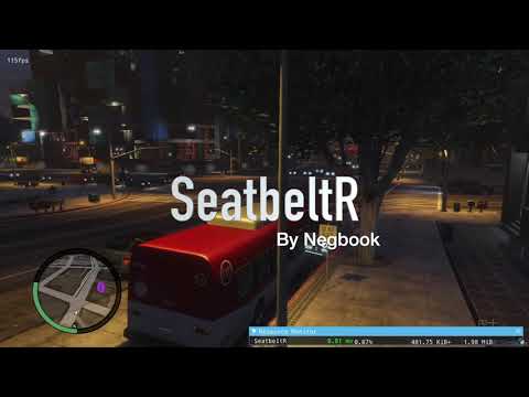 FiveM ESX Seatbelt Script with animations and crash safety