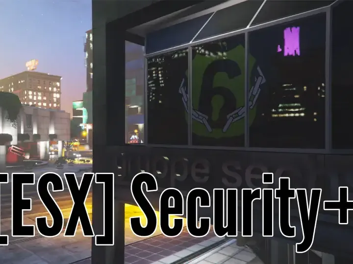 FiveM ESX Security Plus script for private security RP