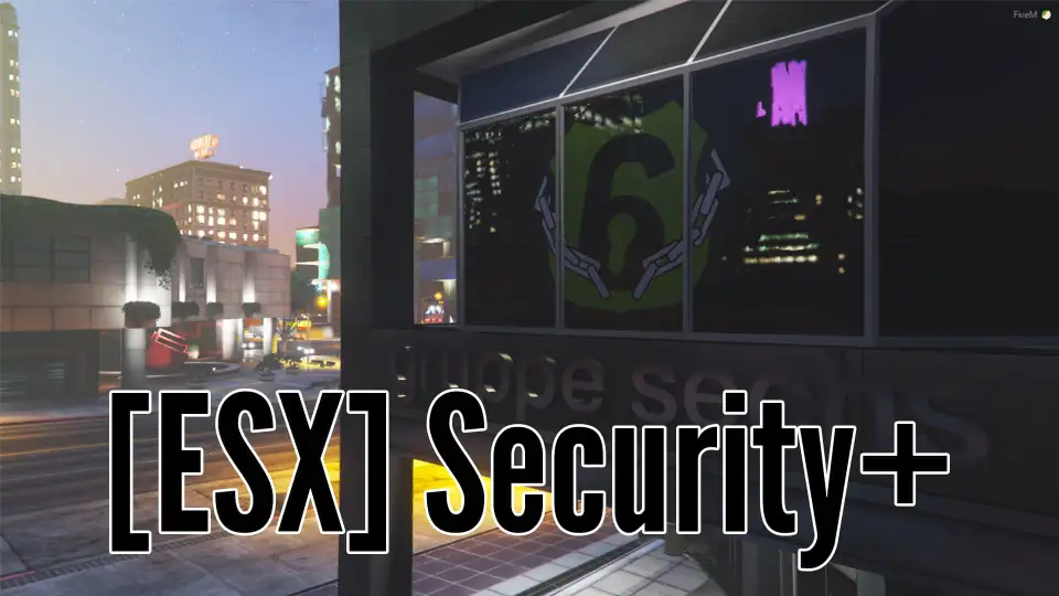 FiveM ESX Security Plus script for private security RP