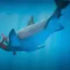 GTA V RP ESX Shark Bait Script featuring a shark attacking underwater.