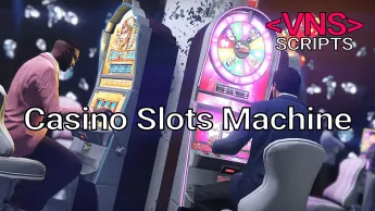 FiveM Esx Slots Machine Script gameplay with interactive spin feature