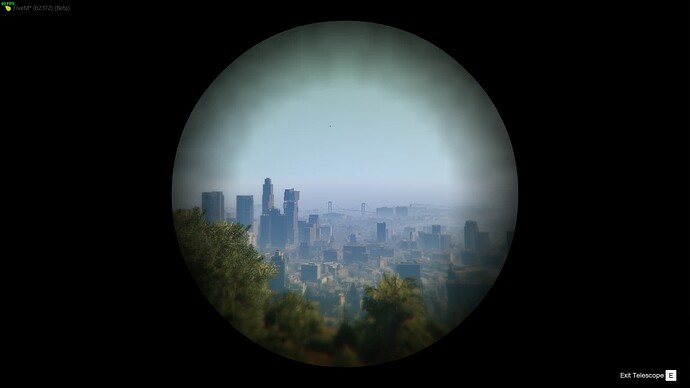 FiveM ESX Telescopes Script for immersive roleplay and scenic views.