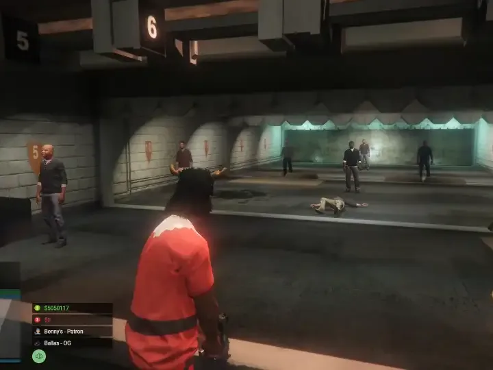 The ESX Test Weapon With Ped script introduces a shooting range system where players can test their weapons on animated ped targets. Perfect for law enforcement, gangs, or firearm roleplay, this setup simulates realistic training environments with stationary and moving targets, enhancing both immersion and gameplay utility on FiveM servers.