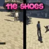 Player using the ESX Tie Shoes Script animation in GTA RP.