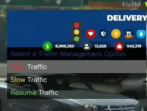 ESX Traffic Management Script for FiveM Roleplay Servers