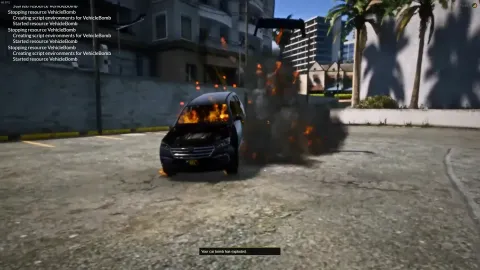 ESX Vehicle Bomb – Explosive vehicle bomb system for FiveM roleplay servers