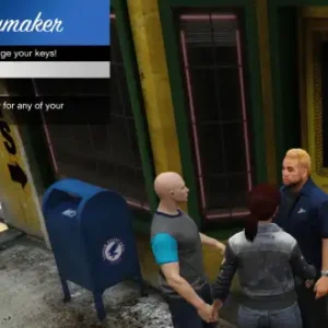 ESX vehicle key sharing and management menu in FiveM roleplay server