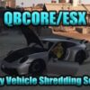 QBCore ESX Samy Vehicle Shredding Script for GTA V FiveM