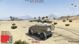 ESX WarZone Script with PvP HUD and Combat Vehicle in FiveM