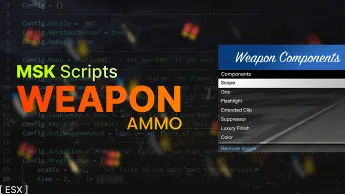 FiveM ESX Weapon Ammunition Script for realistic ammo management and combat immersion.