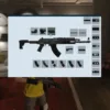 FiveM ESX weapon component customization UI