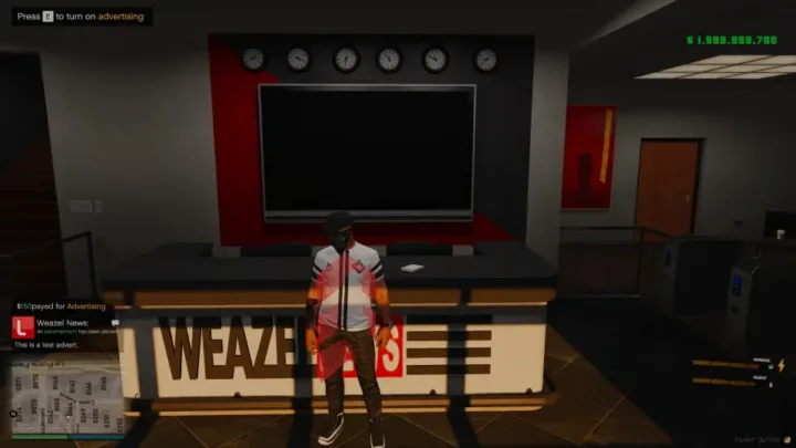 ESX Weazel News – News station management for FiveM roleplay