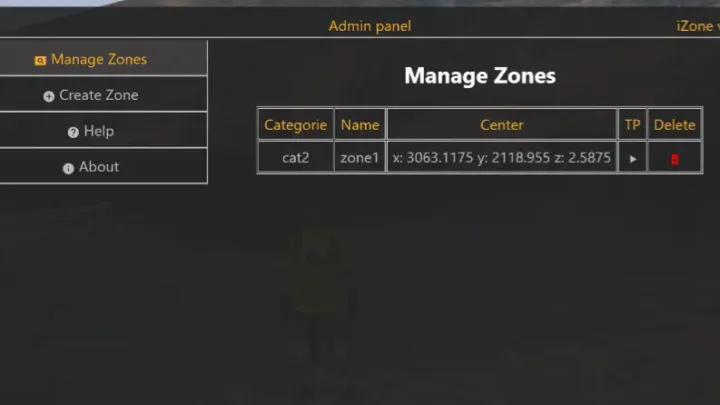 FiveM ESX Zone Management Script - Admin Tool for Creating and Managing Zones