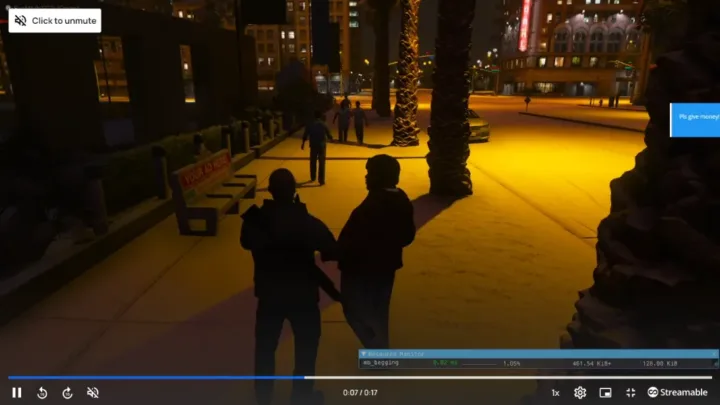 FiveM ESX script for street begging RP interaction at night