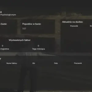 ESX Big Tablet UI dashboard showing player stats, job info, and billing system