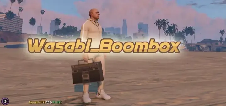 ESX Boombox Script – portable music player system for immersive audio in FiveM roleplay servers