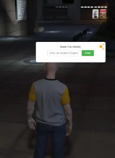 ESX Car Spawn Menu – FiveM vehicle spawning interface for roleplay servers