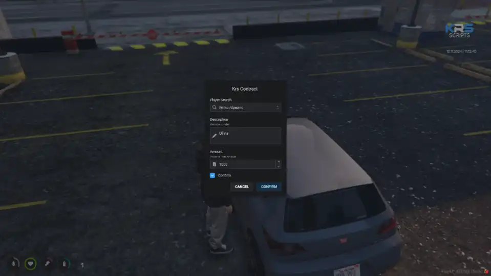 FiveM ESX Contract Script - Secure In-Game Agreements and Transactions