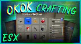 ESX Crafting Script for custom item creation in FiveM roleplay