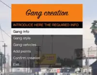 ESX Gang Creation Script UI for GTA V RP