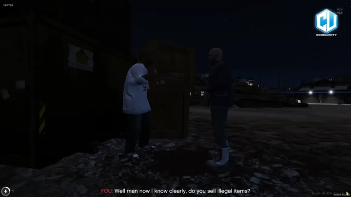GTA V RP ESX Illegal Item Script with black-market trading and underground economy.