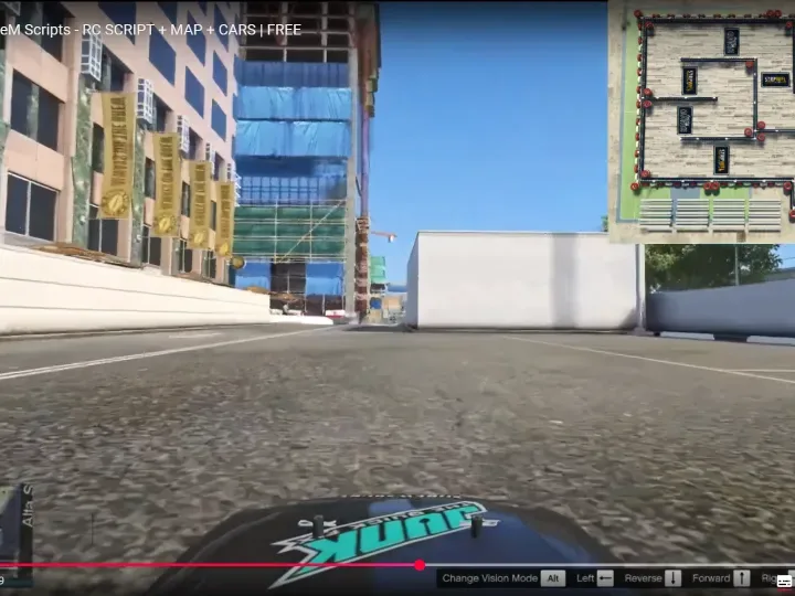 ESX RC Car Script with Custom Maps and Racing Tracks for FiveM