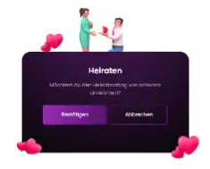 In-game marriage proposal UI using ESX Marry Script in GTA RP.