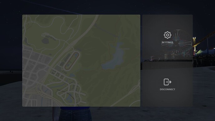 ESX Pause Menu Script provides a clean, immersive custom pause UI. Features include full map view, settings, and easy disconnect.