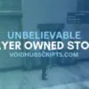 ESX Player Owned Stores Script for FiveM, allowing players to own and manage in-game stores with customizable options.