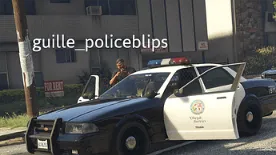 ESX Police Blips live officer tracking system on FiveM map