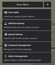 ESX Society Script for managing roles, salaries, and organization in FiveM servers.