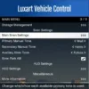 ESX Vehicle Control – Vehicle customization and control system for FiveM