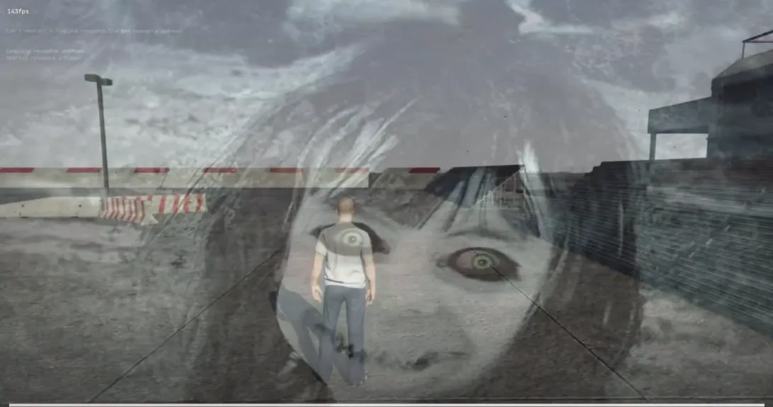 FiveM ESX screamer script with horror jumpscare visuals and sounds for RP events