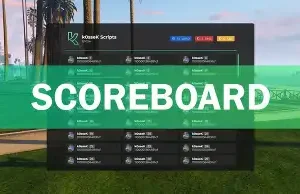 QBCore Scoreboard Script for FiveM – Real-Time Player Tracking