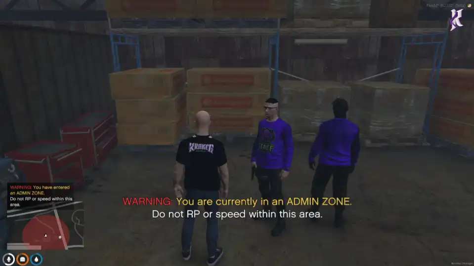 Qbcore Admin Zone Script for FiveM Roleplay