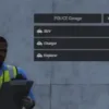 QBCore Advanced Garage Job script for police vehicle management in FiveM.