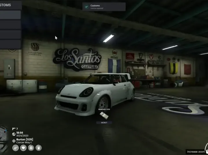 FiveM QBCore Benny’s Vehicle Customization Script in Los Santos Customs