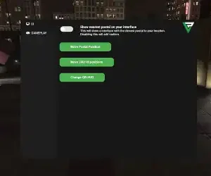 FiveM Qbcore Dynamic Settings Control UI for customization